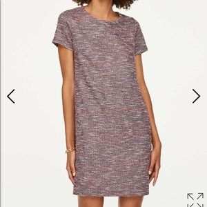 NWT Loft shimmer tweed dress XS